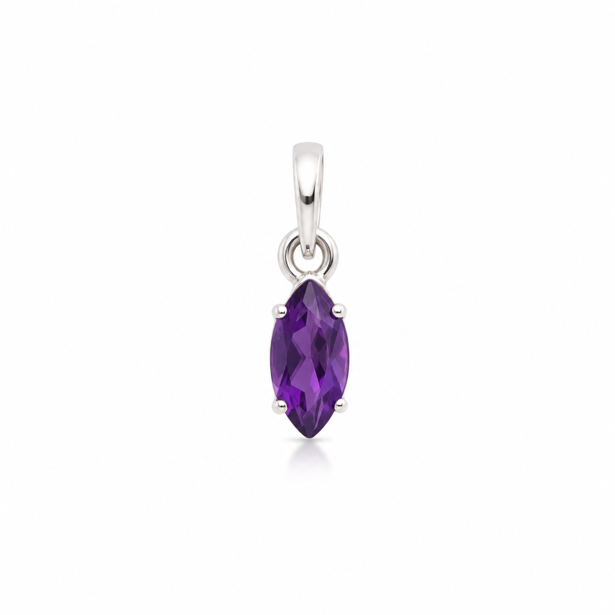 Amethyst Marquise-Anhänger