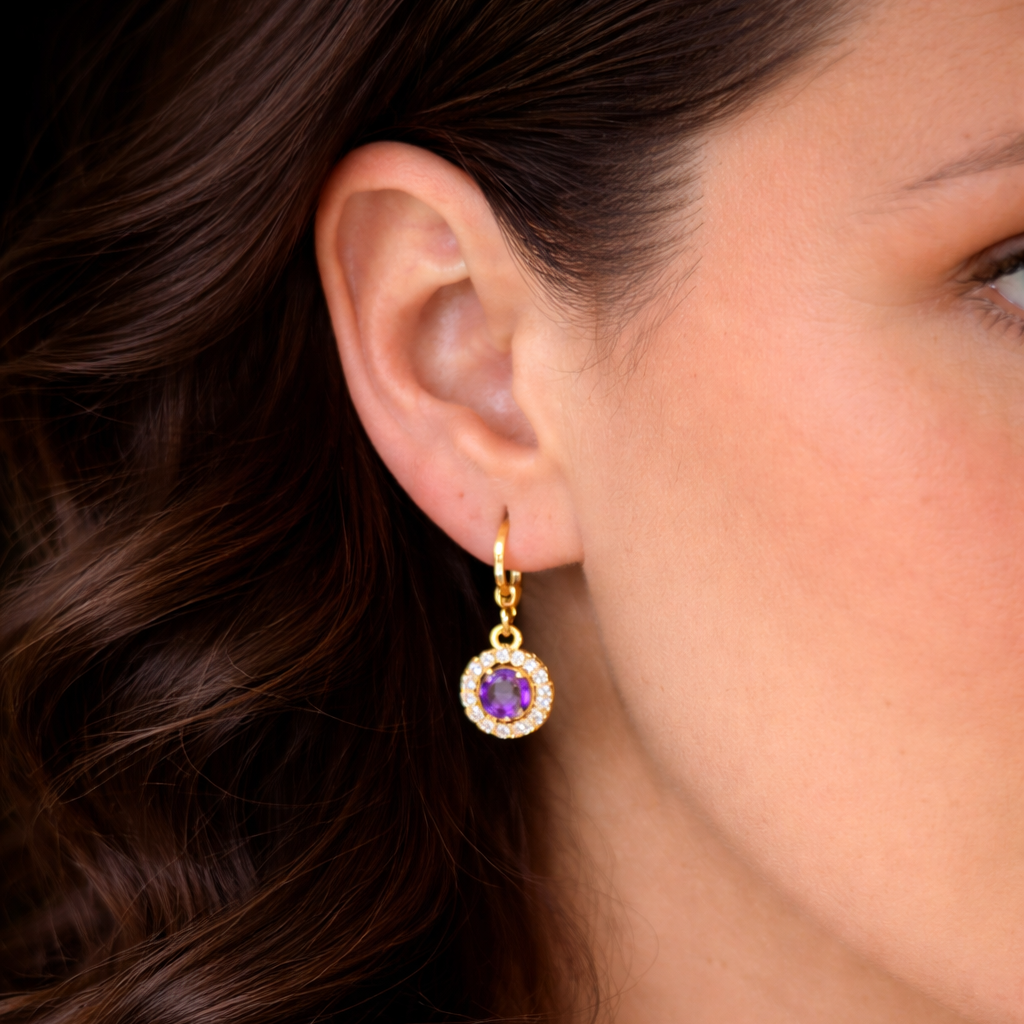 Bochada Amethyst Ohrringe