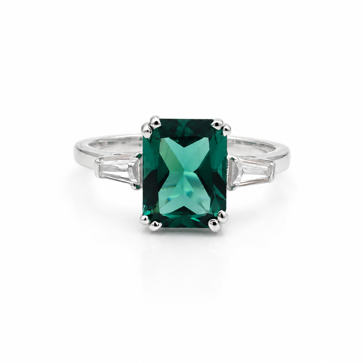 Emerald Glow-Ring