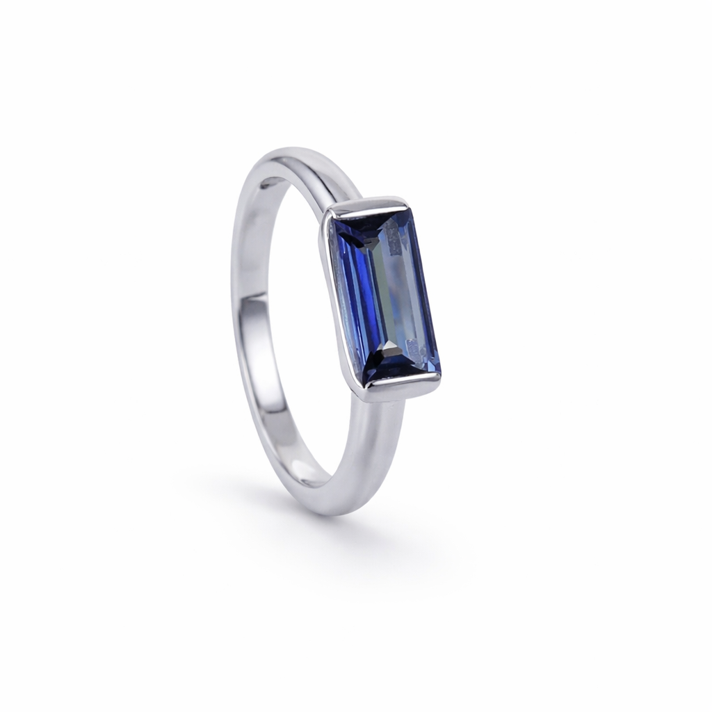 Midnight Line Ring