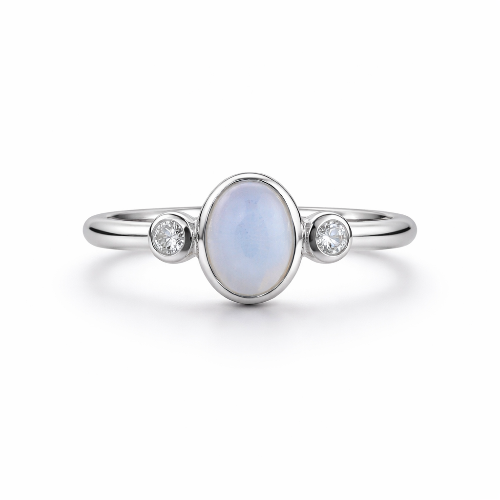 Moonstone Glow Ring