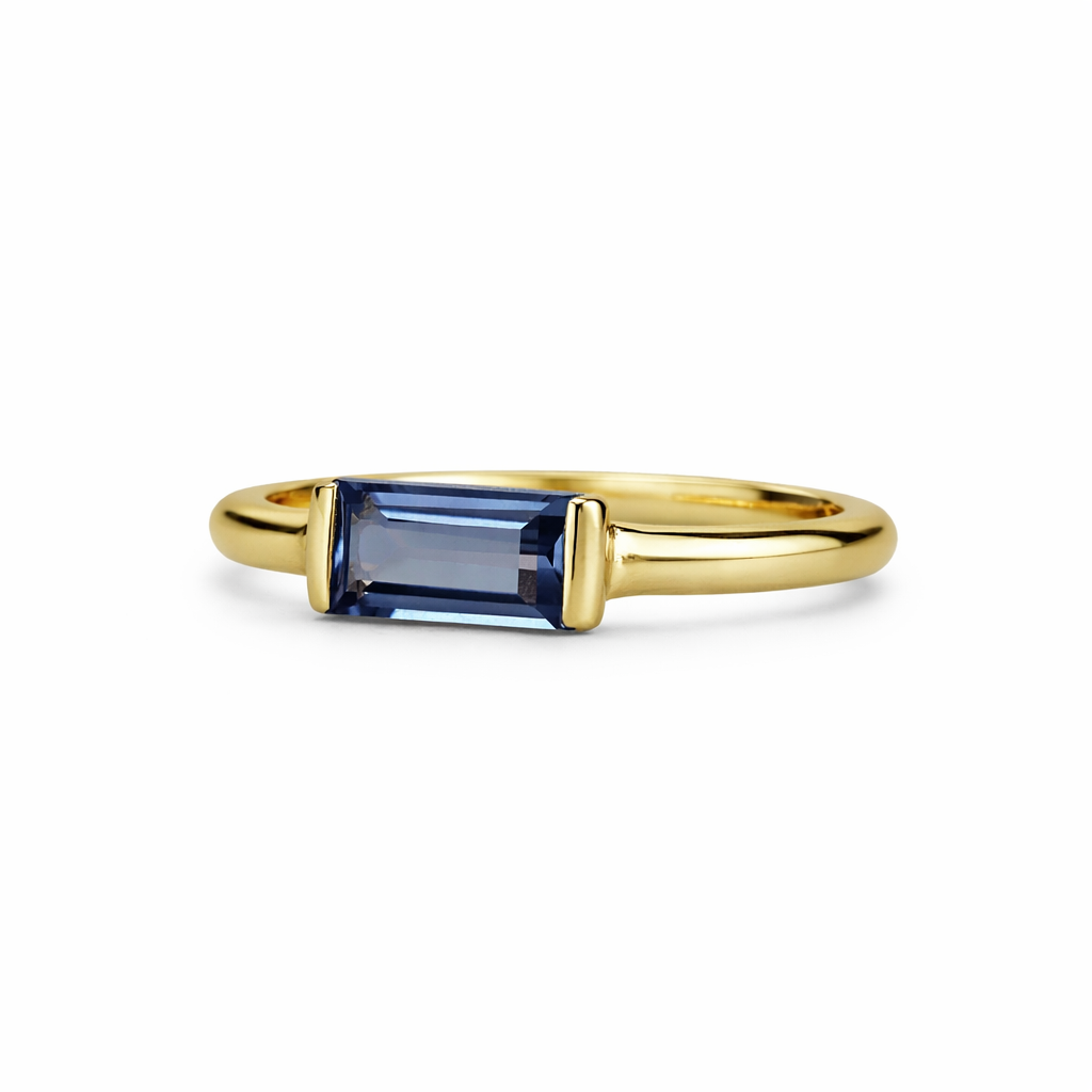 Midnight Line Ring