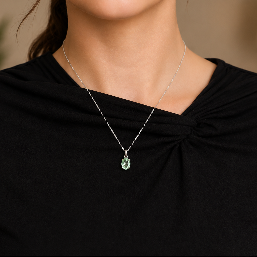 Mint Light Pendant in 925 Sterling Zilver