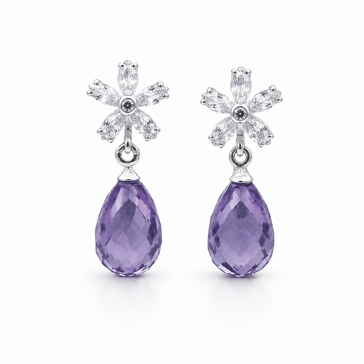 Lavender Bloom Oorbellen