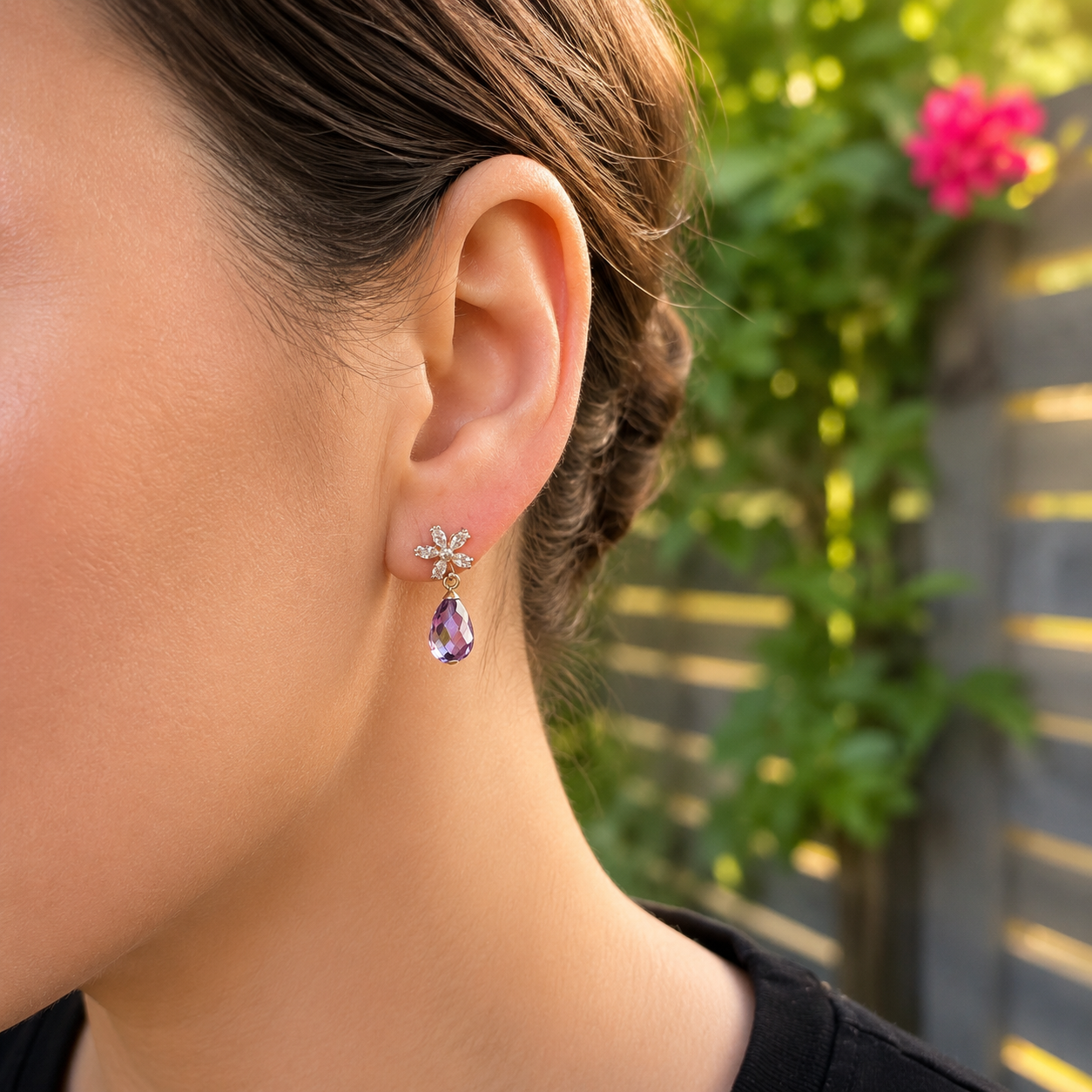 Lavender Bloom Oorbellen