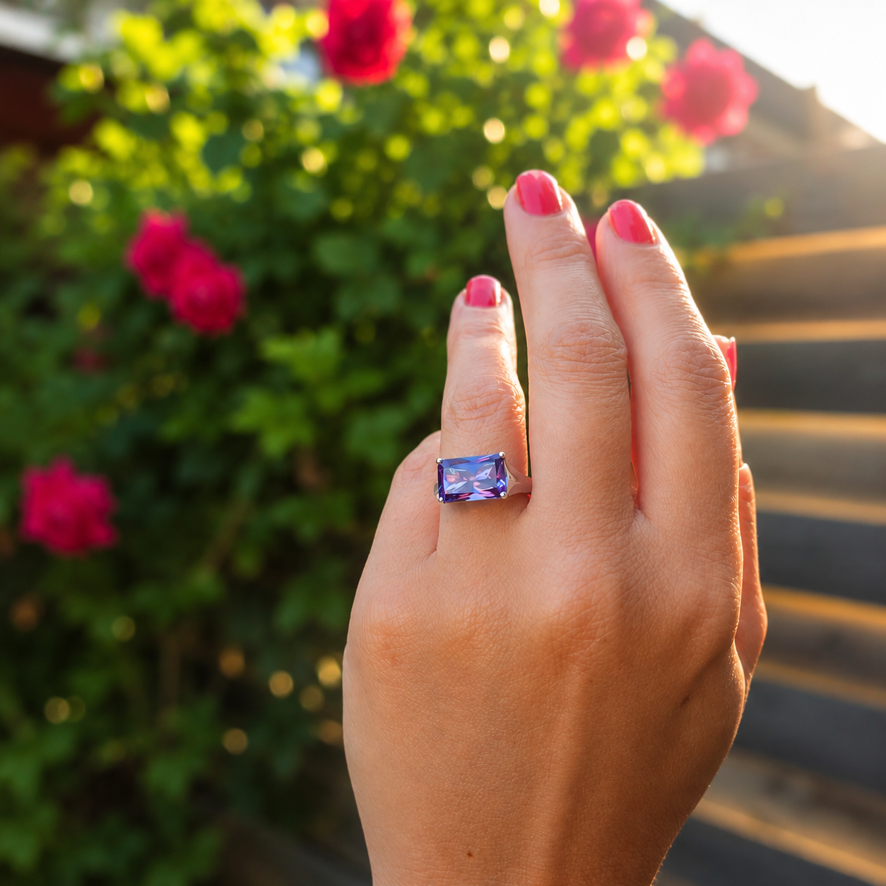 Violet Grace Ring