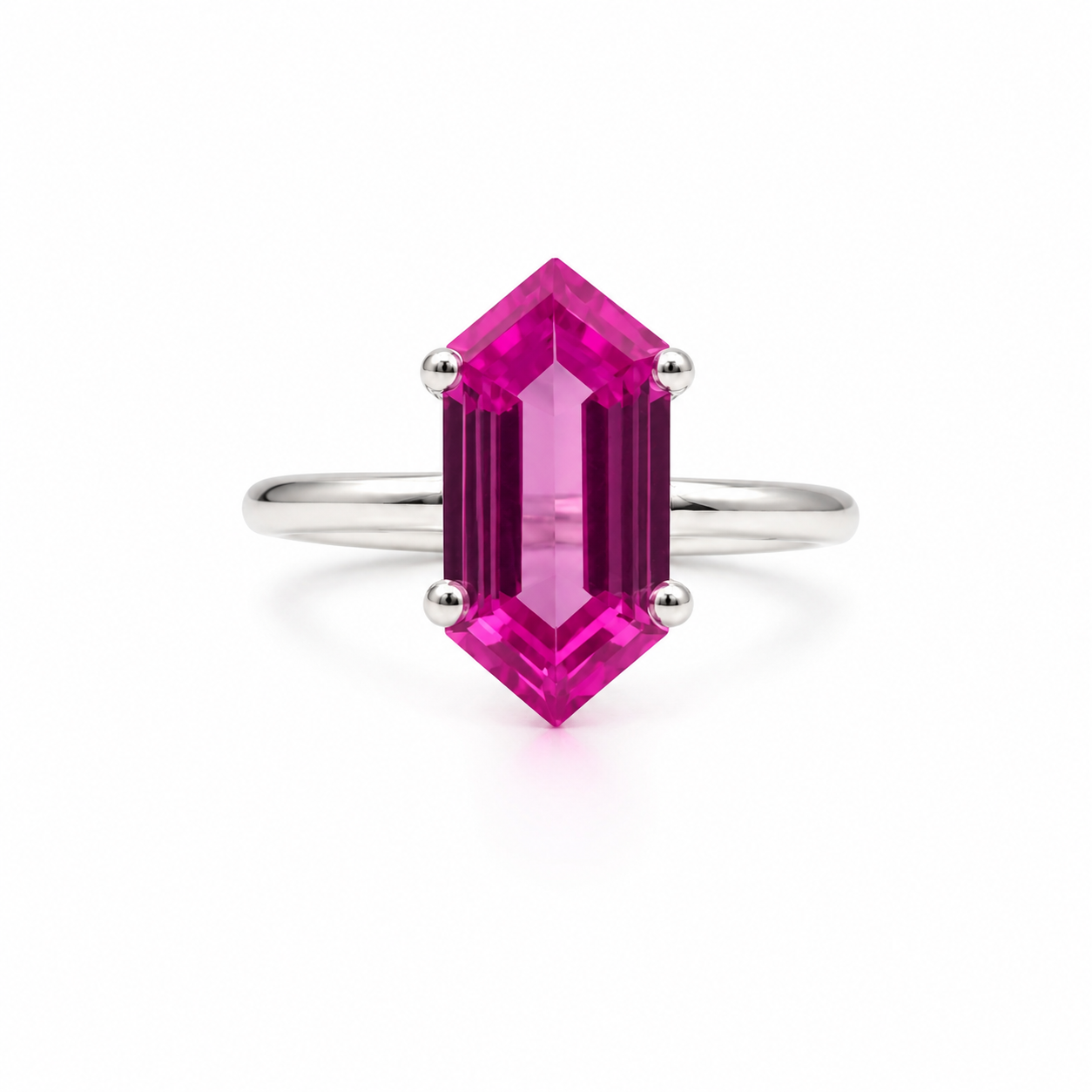 Fuchsia Prism Ring