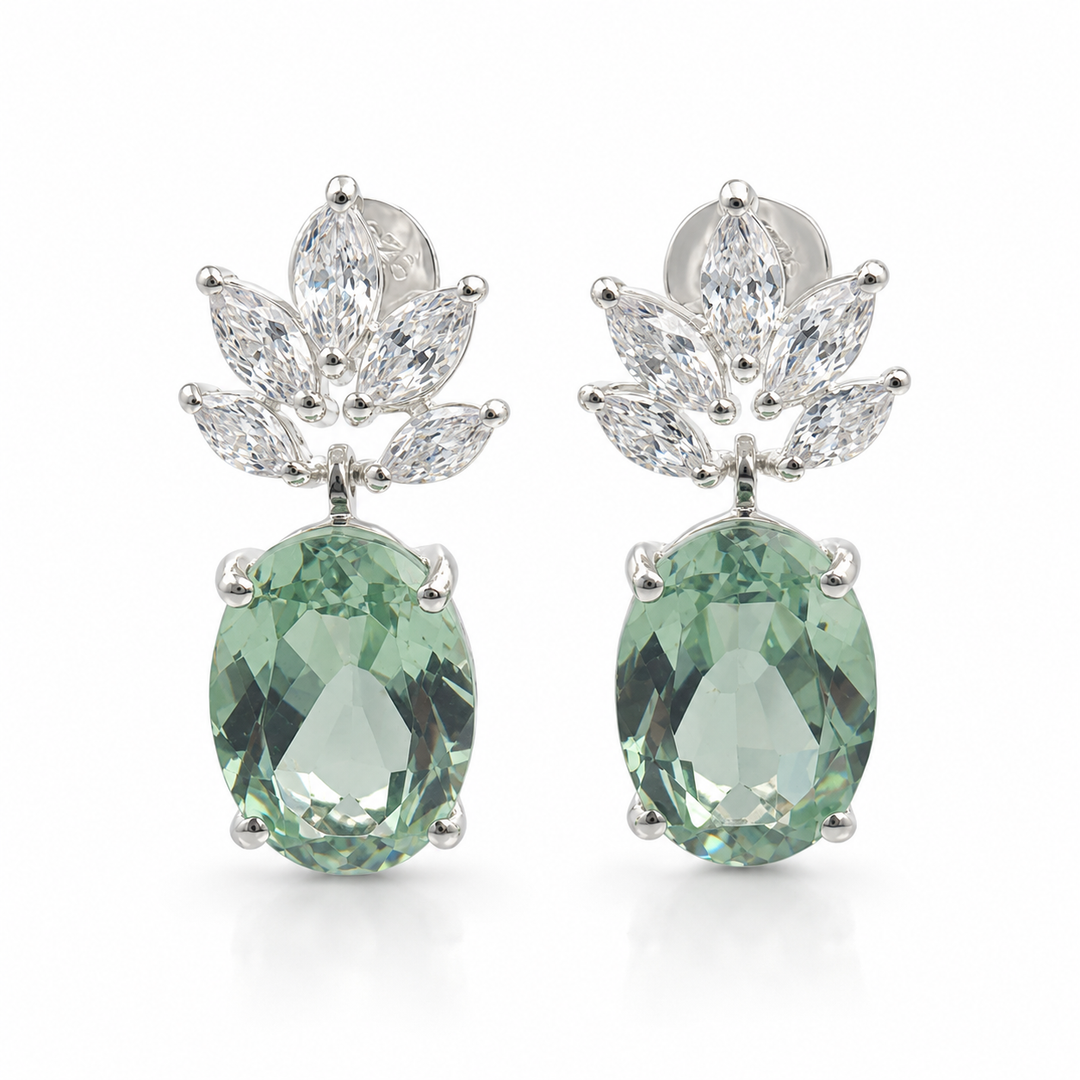 Mint Blossom Oorbellen