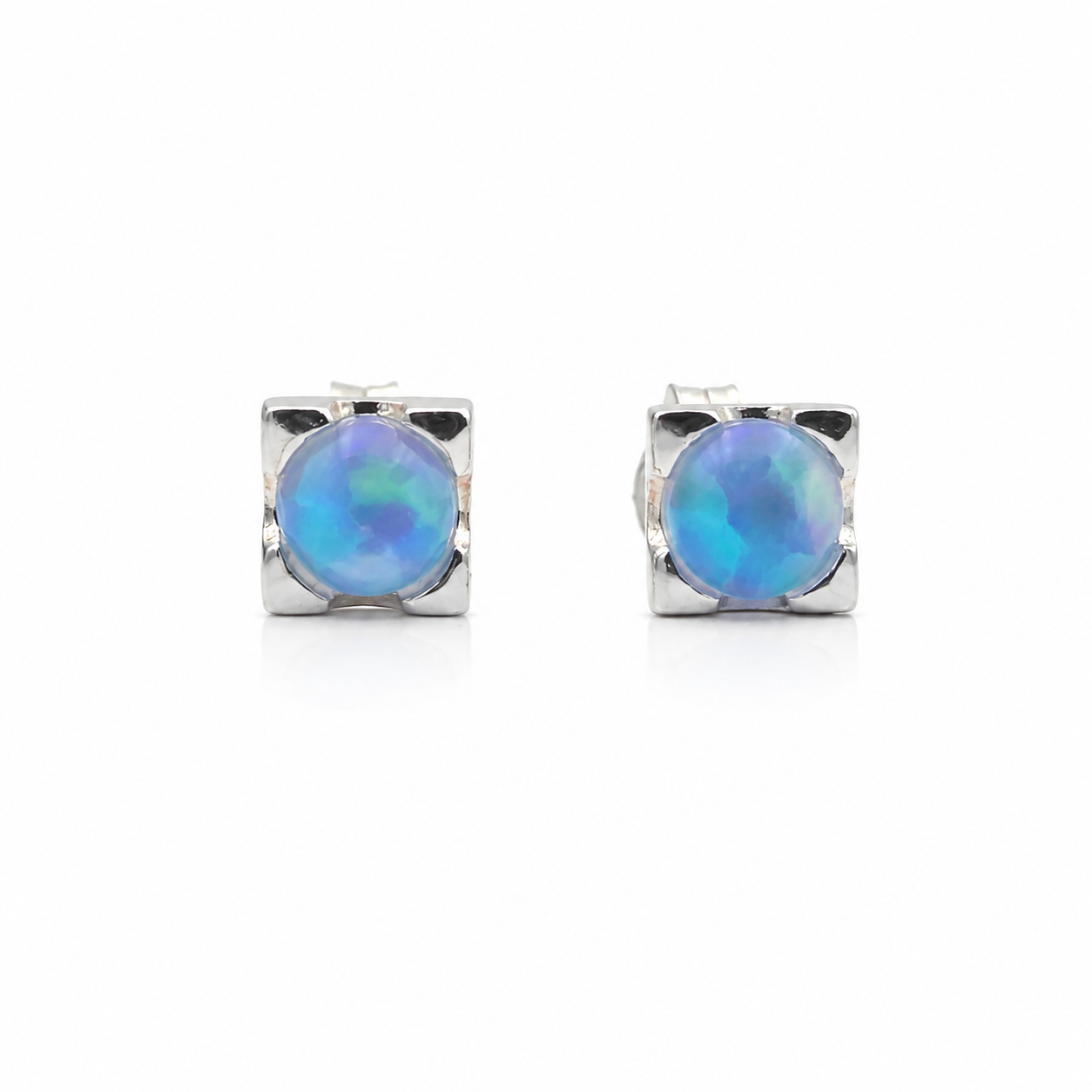 Opal Glow Studs