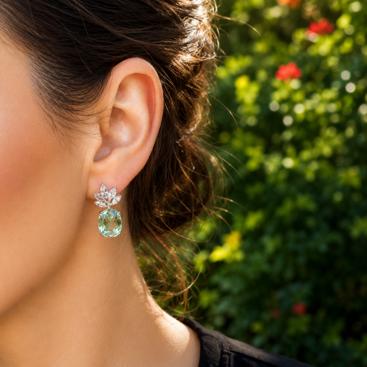Mint Blossom Oorbellen