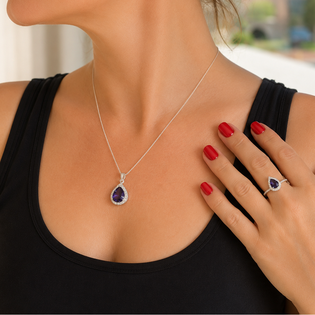Royal Blue Halo Hanger