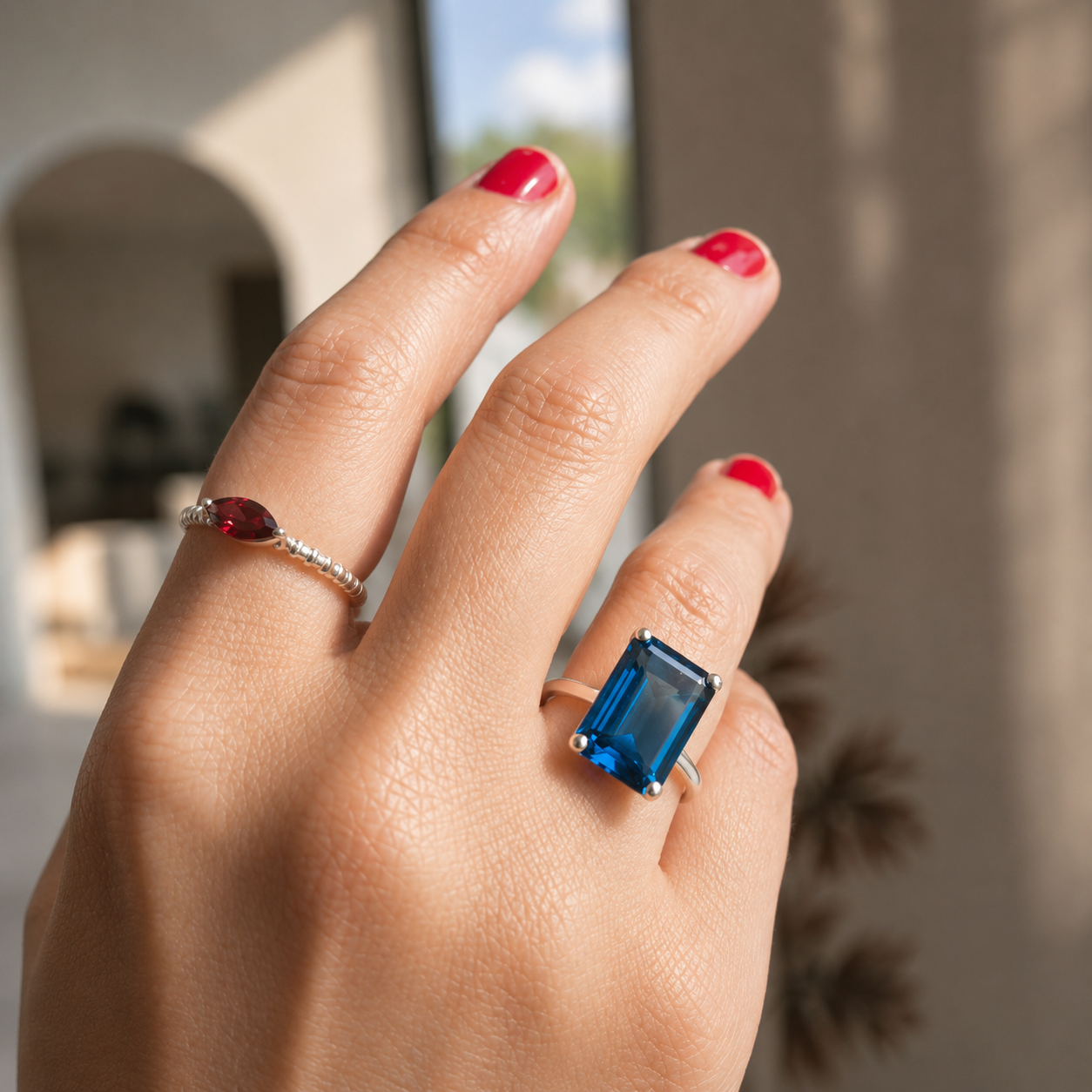 Ocean Prism Ring