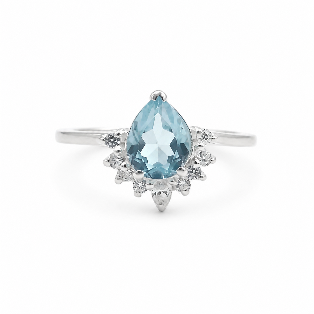 Sky Bloom Ring in 925 Sterling Zilver