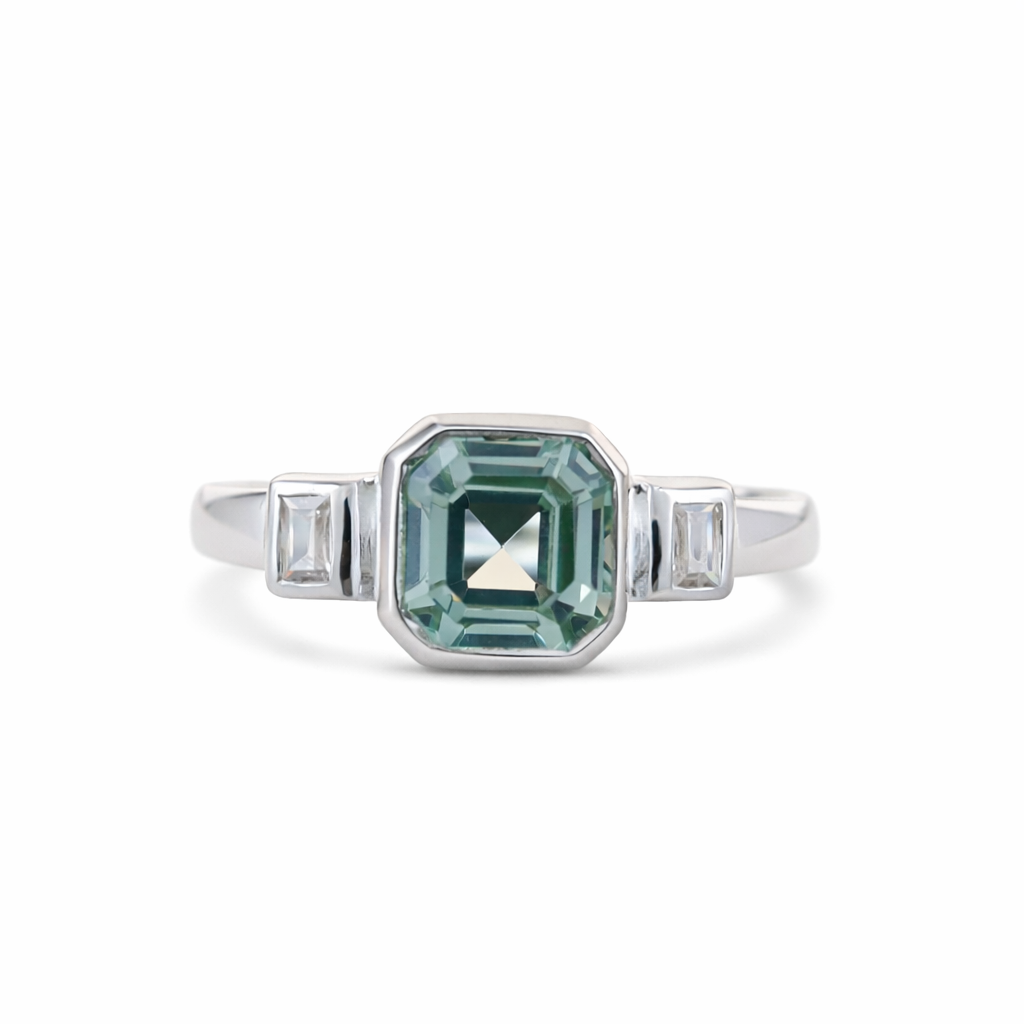 Silver statement ring Unisex