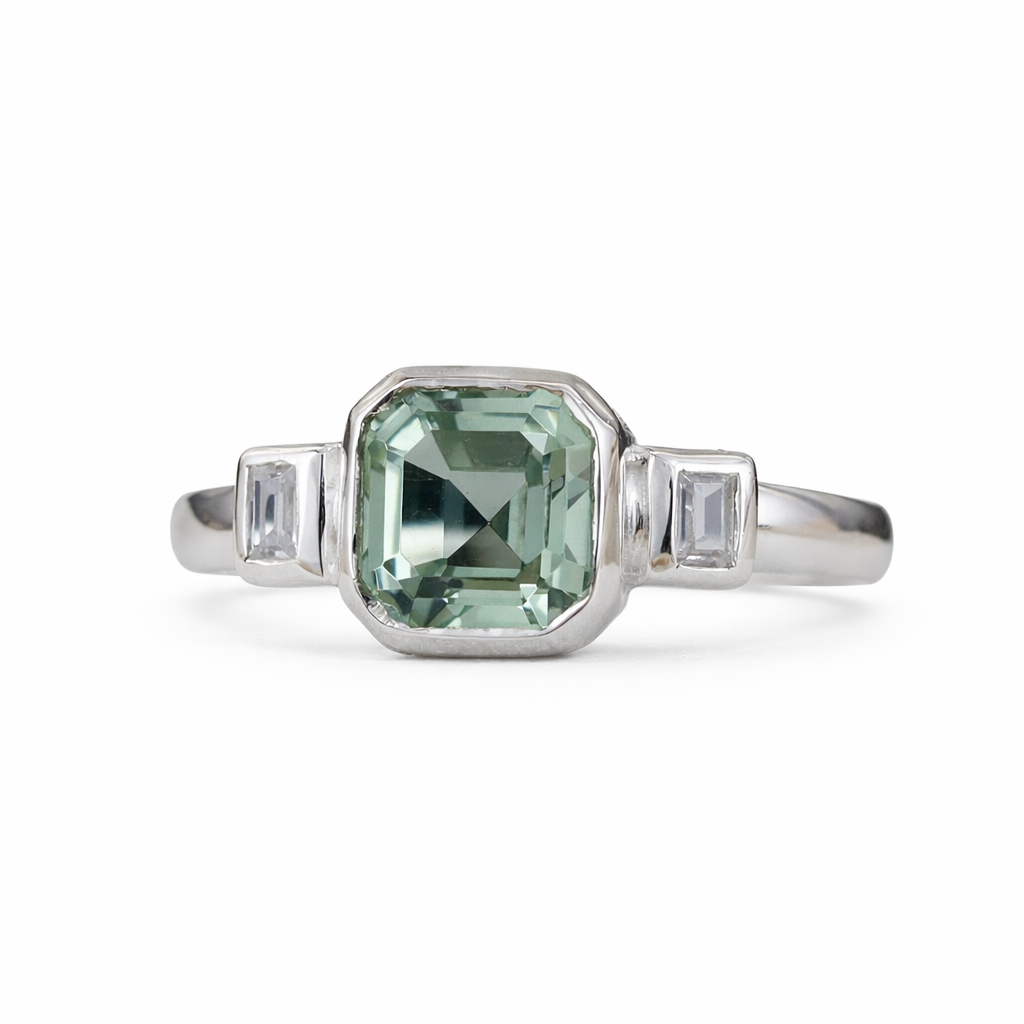 Silver statement ring Unisex