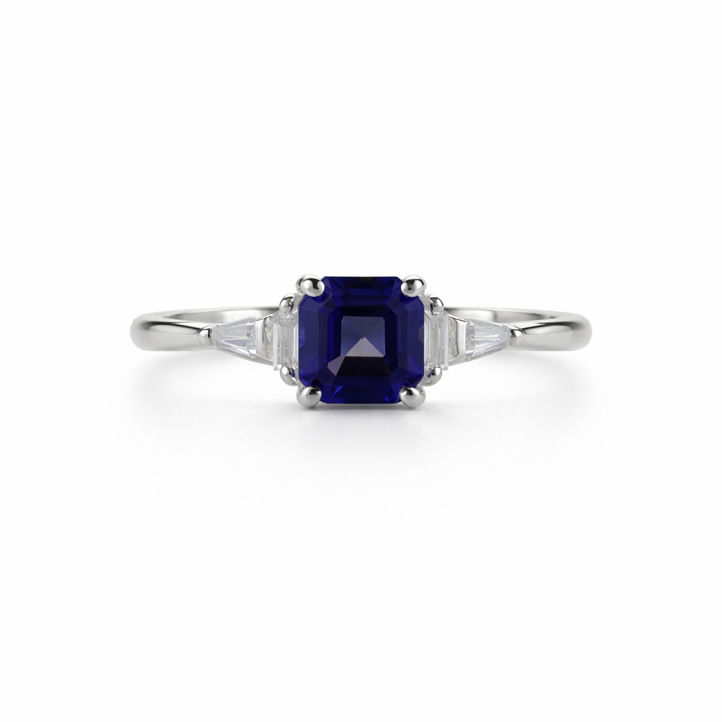 Cobalt Grace Ring