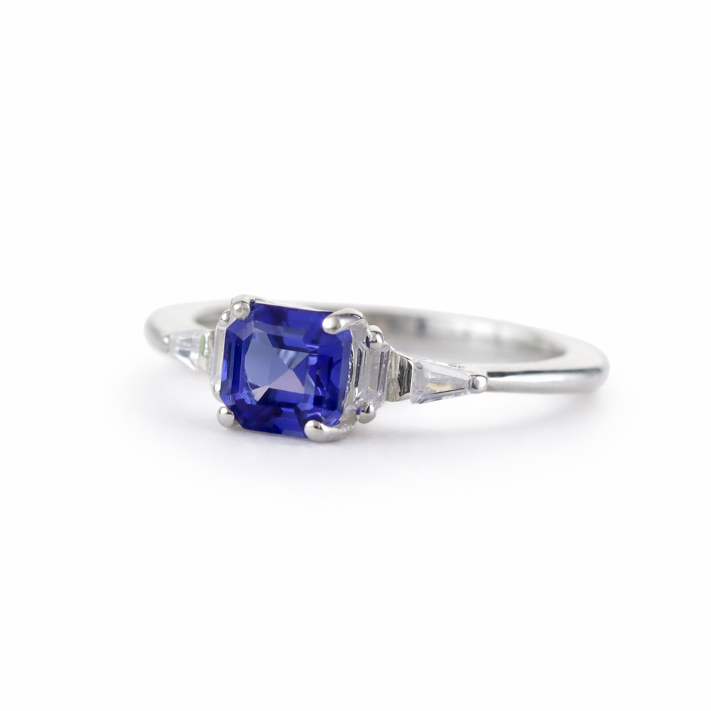Cobalt Grace Ring